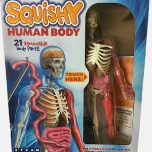 Squishy Human Body 21 removable body parts